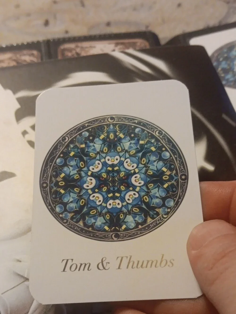 Piplup Pokémon Card - Blue Decorative Art Card